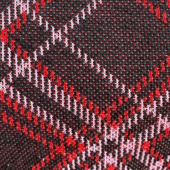 Red Plaid Fit n Flare Sleeveless Dress - Picture 4 of 4